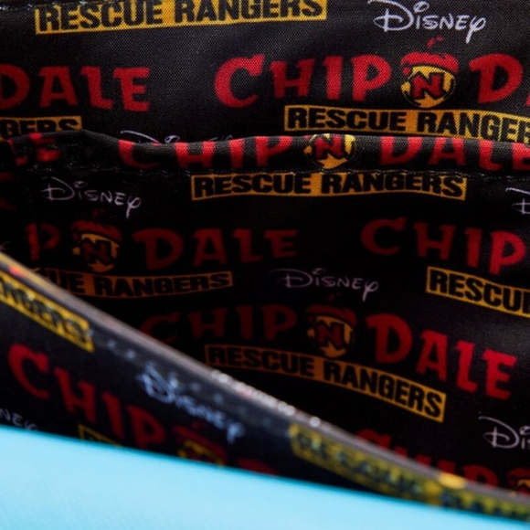 NWT Exclusive Loungefly Disney Chip ‘n Dale Rescue Rangers Logo Crossbody Bag - Picture 2 of 7